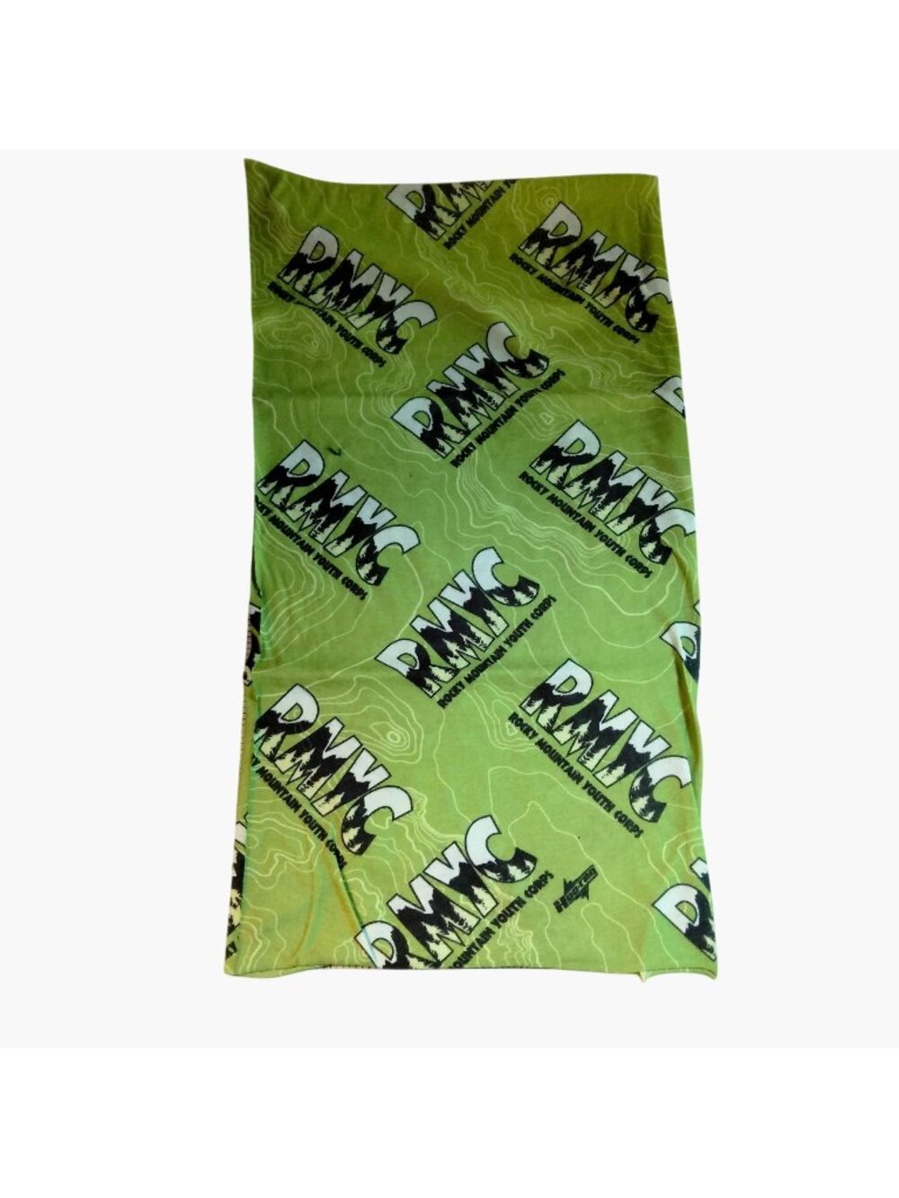 Neck Gaiter Colorado Rocky Mountain Youth Corps Green RMYC Camping Hiking Gear